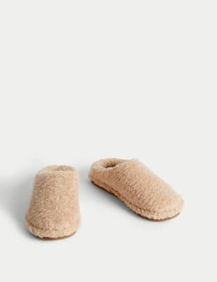 Borg Mule Slippers