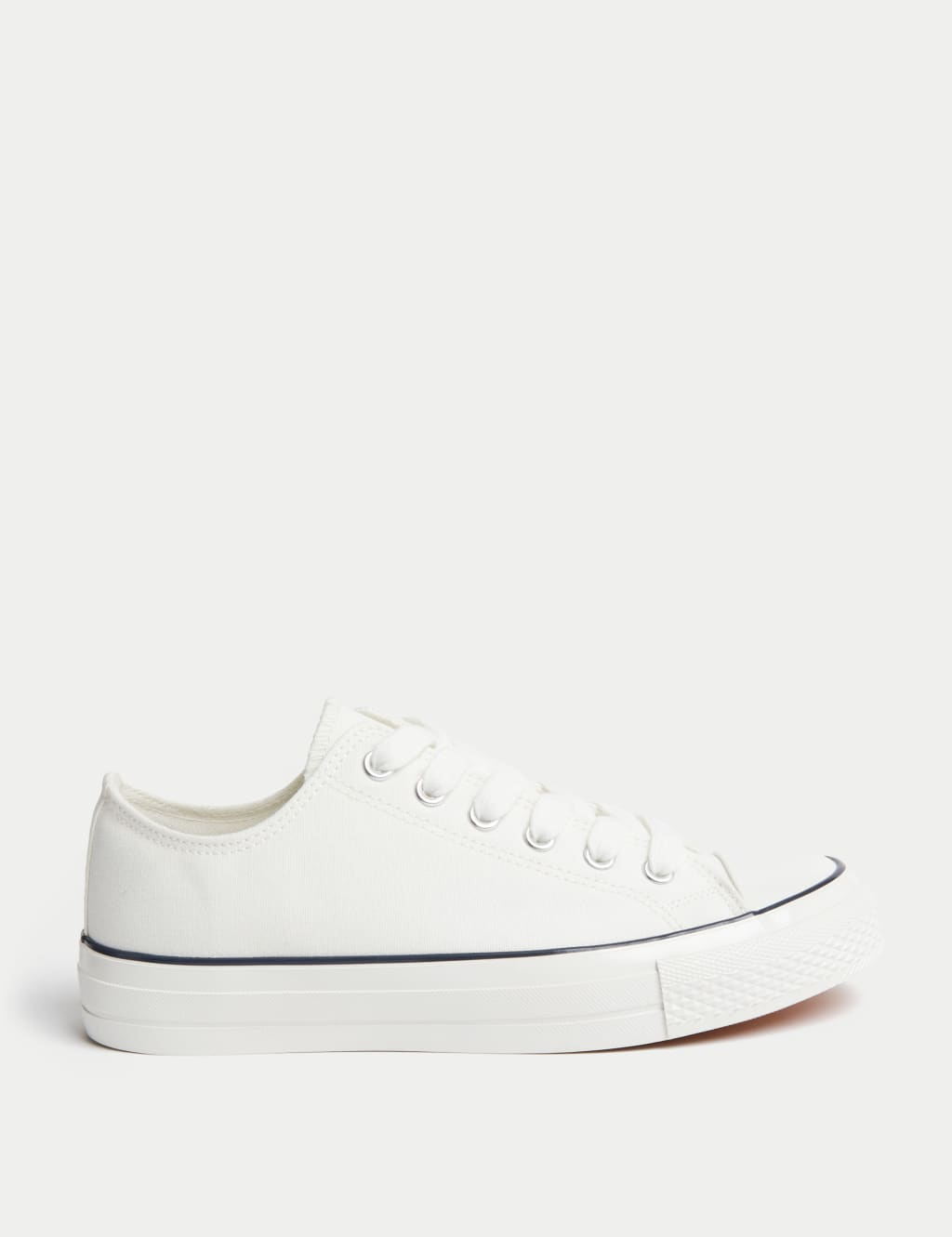 Canvas Lace Up Trainers