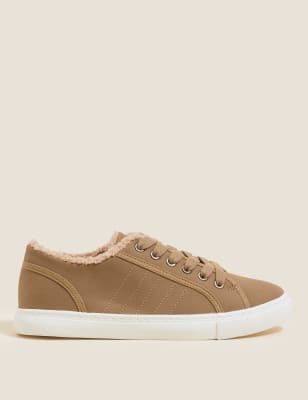 

Womens M&S Collection Lace Up Trainers - Camel, Camel