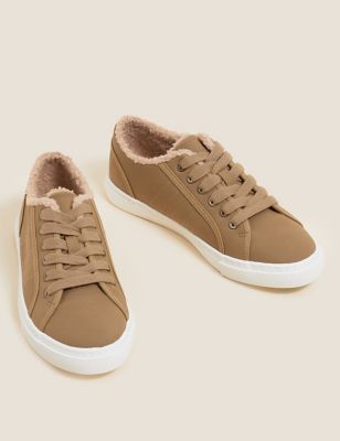 M&S Womens Lace Up Trainers