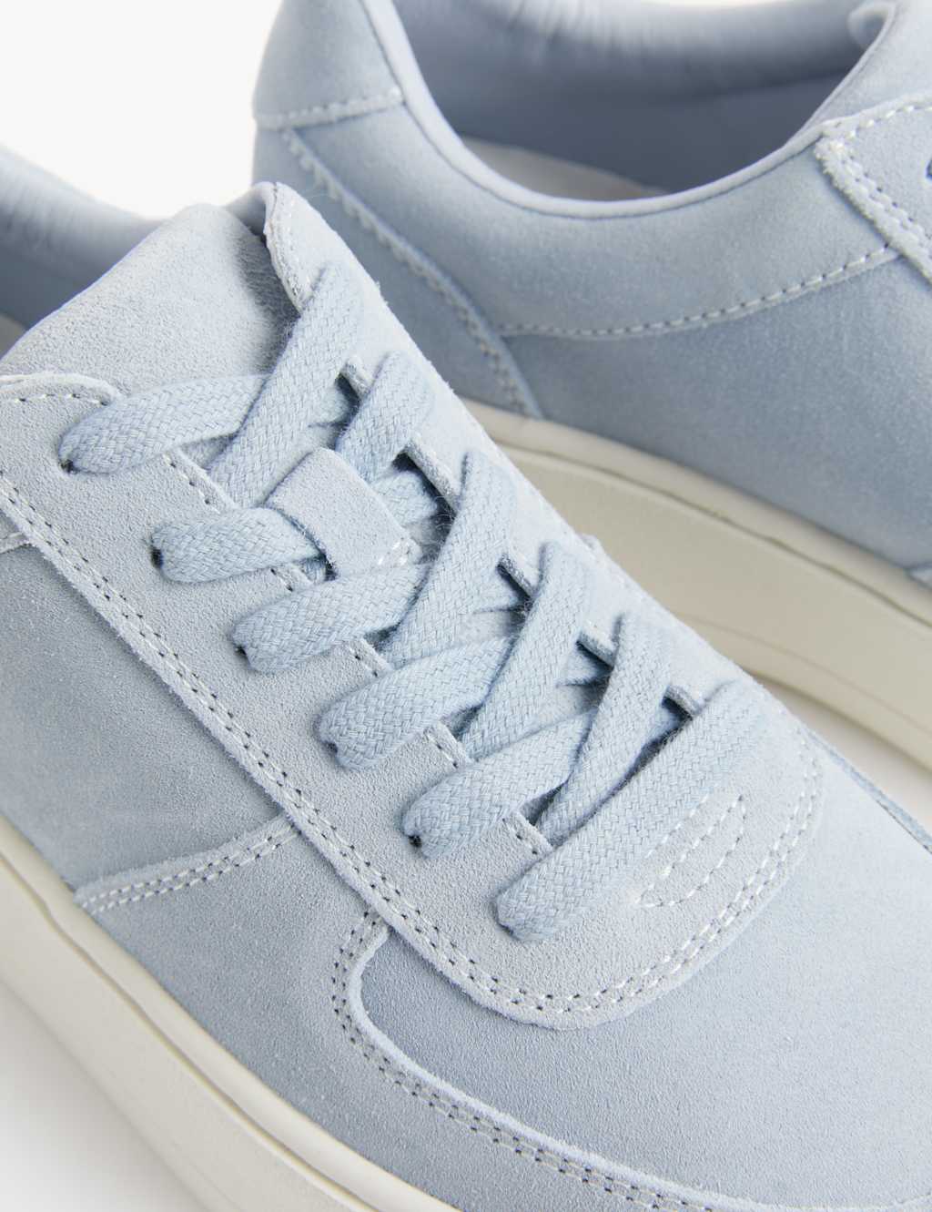 Suede Lace Up Chunky Trainers image 2