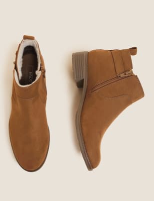 Marks and spencer 2025 brown ankle boots