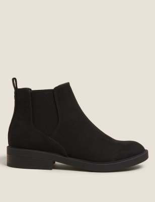 

Womens M&S Collection Chelsea Low Ankle Boots - Black, Black