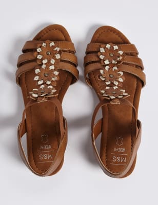 marks and spencer wide fit womens sandals