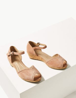m&s wedge sandals