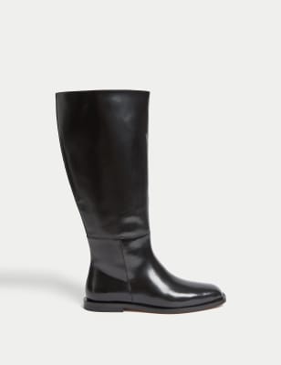 Patent best sale riding boots