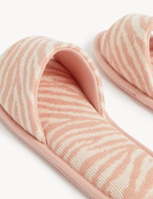 Open toe mule slippers womens new arrivals