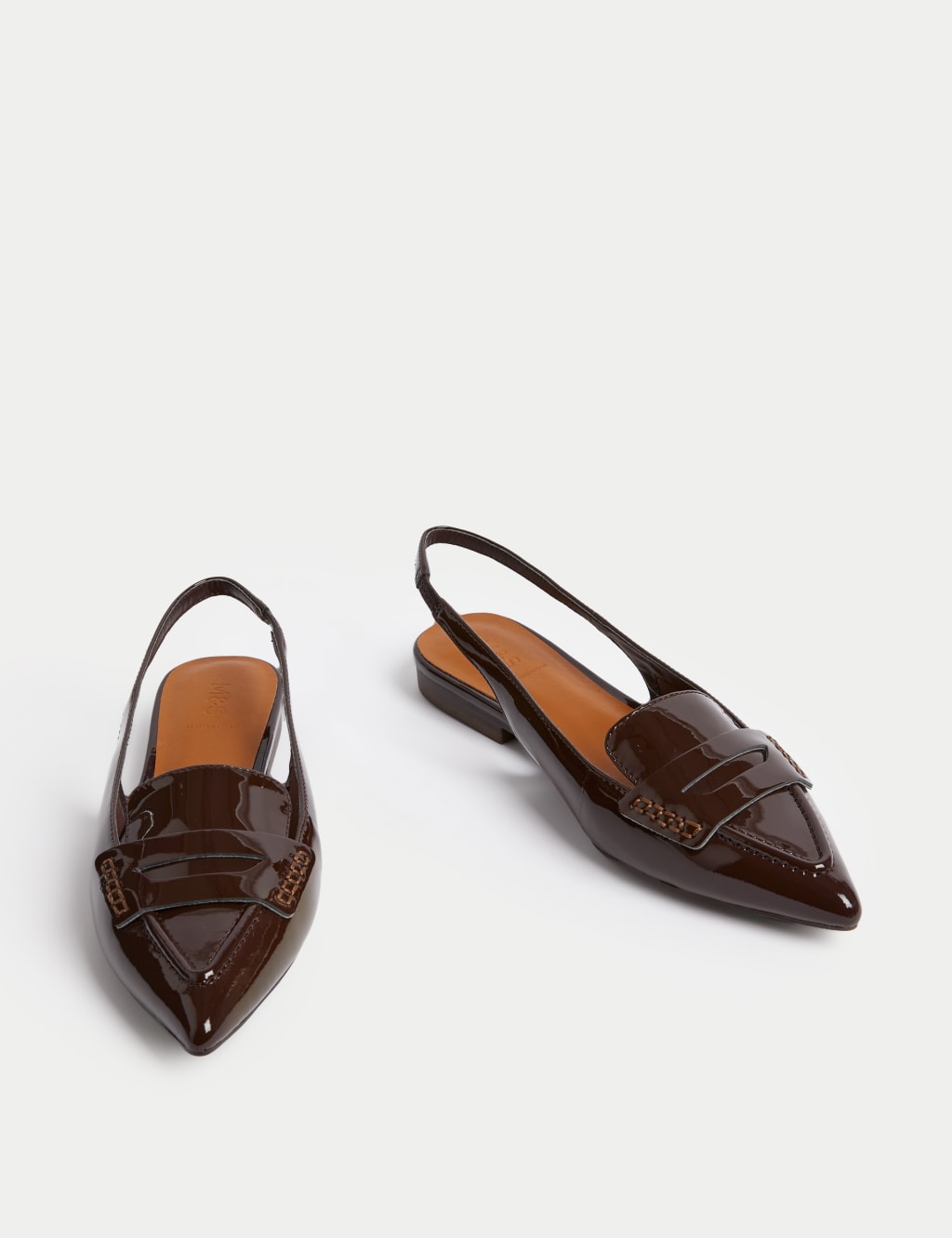 Marks and store spencer purple shoes