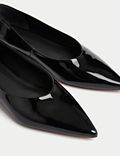 Patent Flat Pointed Pumps