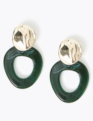 Oorhangers met kunststof schijfje