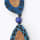 Touwketting Wilma, BLAUW MIX, swatch