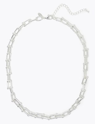  Collier à maillons sphériques - Argent