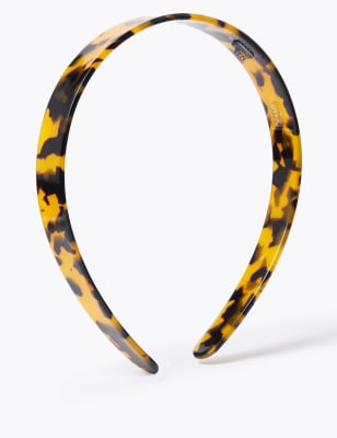 Serre-t&ecirc;te multicolore en r&eacute;sine