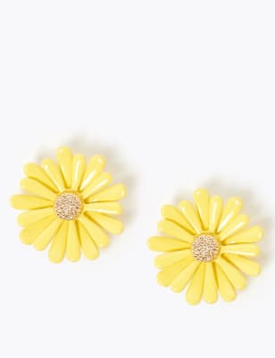 Oorstekers met bloem