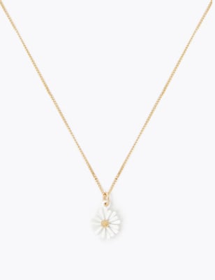 Ketting met bloemenhanger