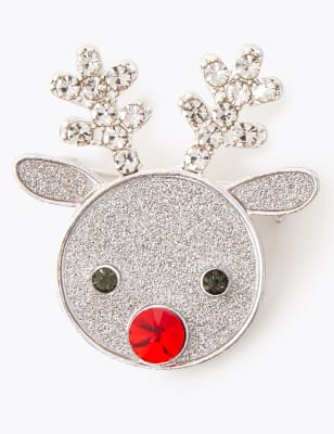 Broche &agrave; motif Rudolph