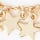 Armband met ster, GOUD, swatch