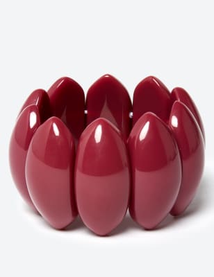 Bracelet extensible en r&eacute;sine