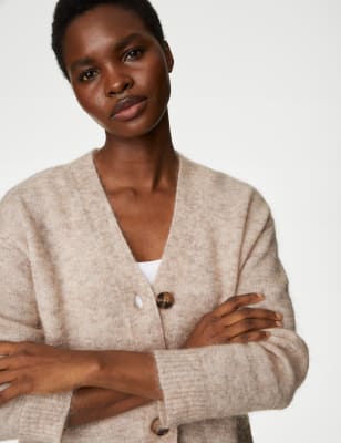 H&m mohair blend cardigan sale