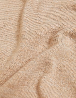 

M&S Collection Jersey de escote en pico con bloques de color supersuaveWomens - Camel Mix, Camel Mix