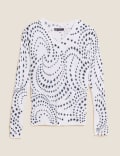 Supersoft Star V-Neck Relaxed Jumper