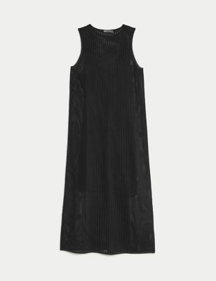 Ribbed Knitted Maxi Dress
