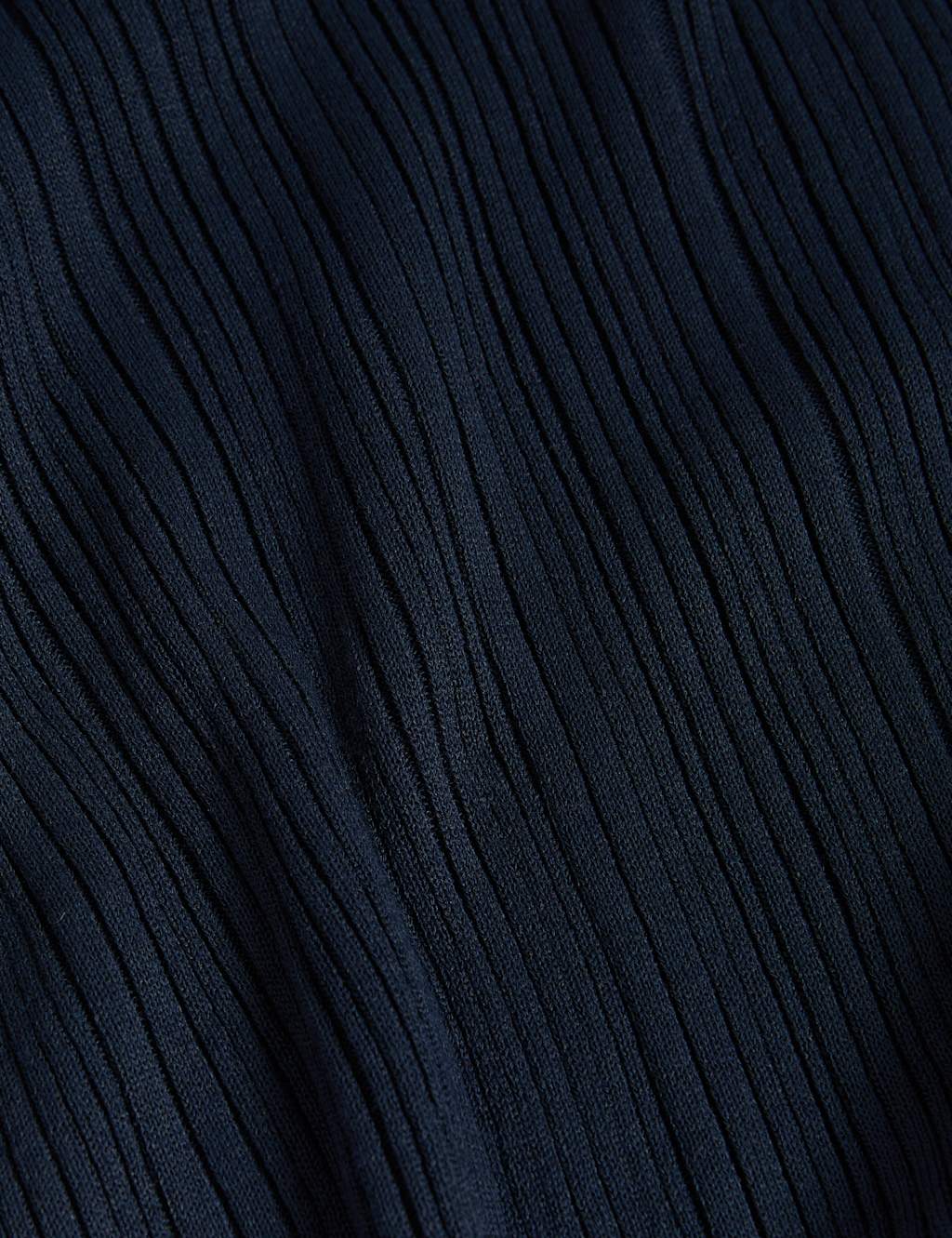 Ribbed Knitted Side Split Midi Skirt image 6