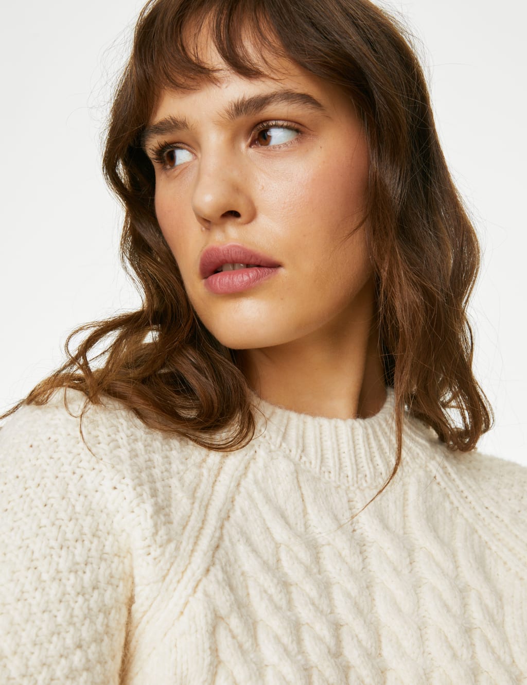 Women's Cream Jumpers | Mu0026S