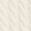 Cable Knit Crew Neck Jumper - ivory