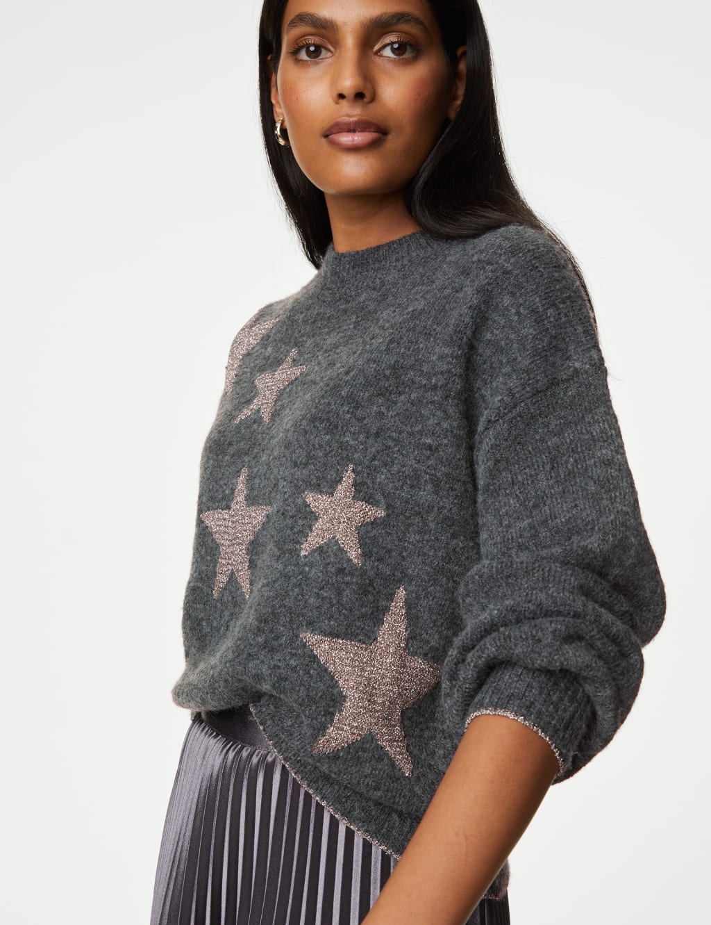 M and s ladies top christmas jumpers