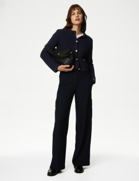 Marks and spencer ladies navy cardigans discount