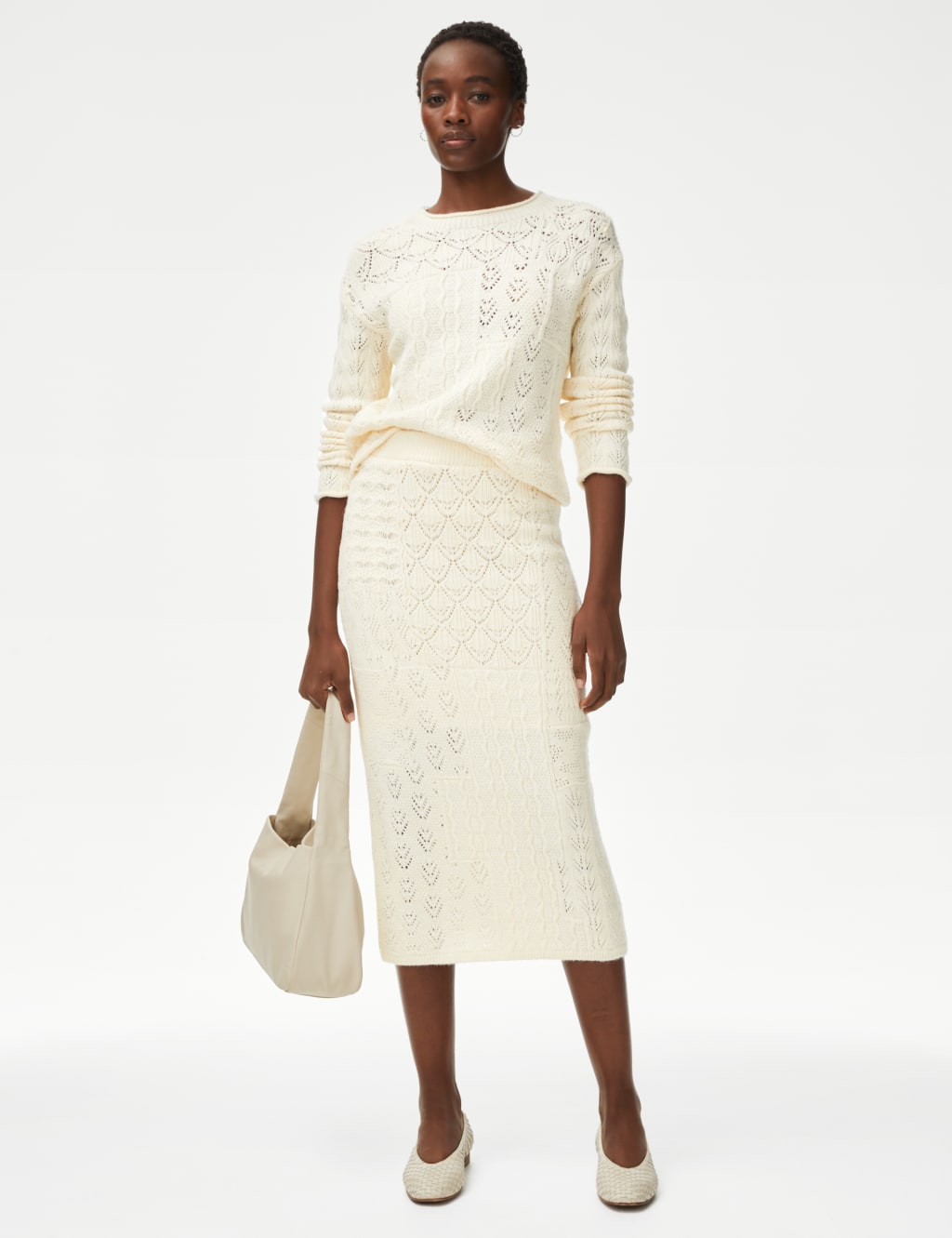 Cream Skirts M S