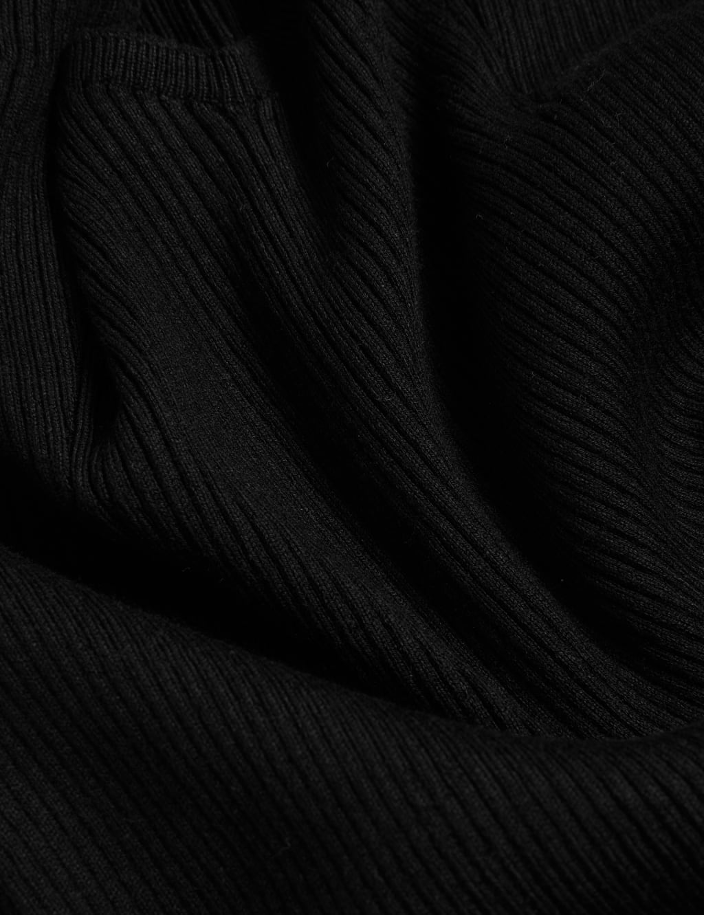 Ribbed Sweetheart Neck Jumper image 5