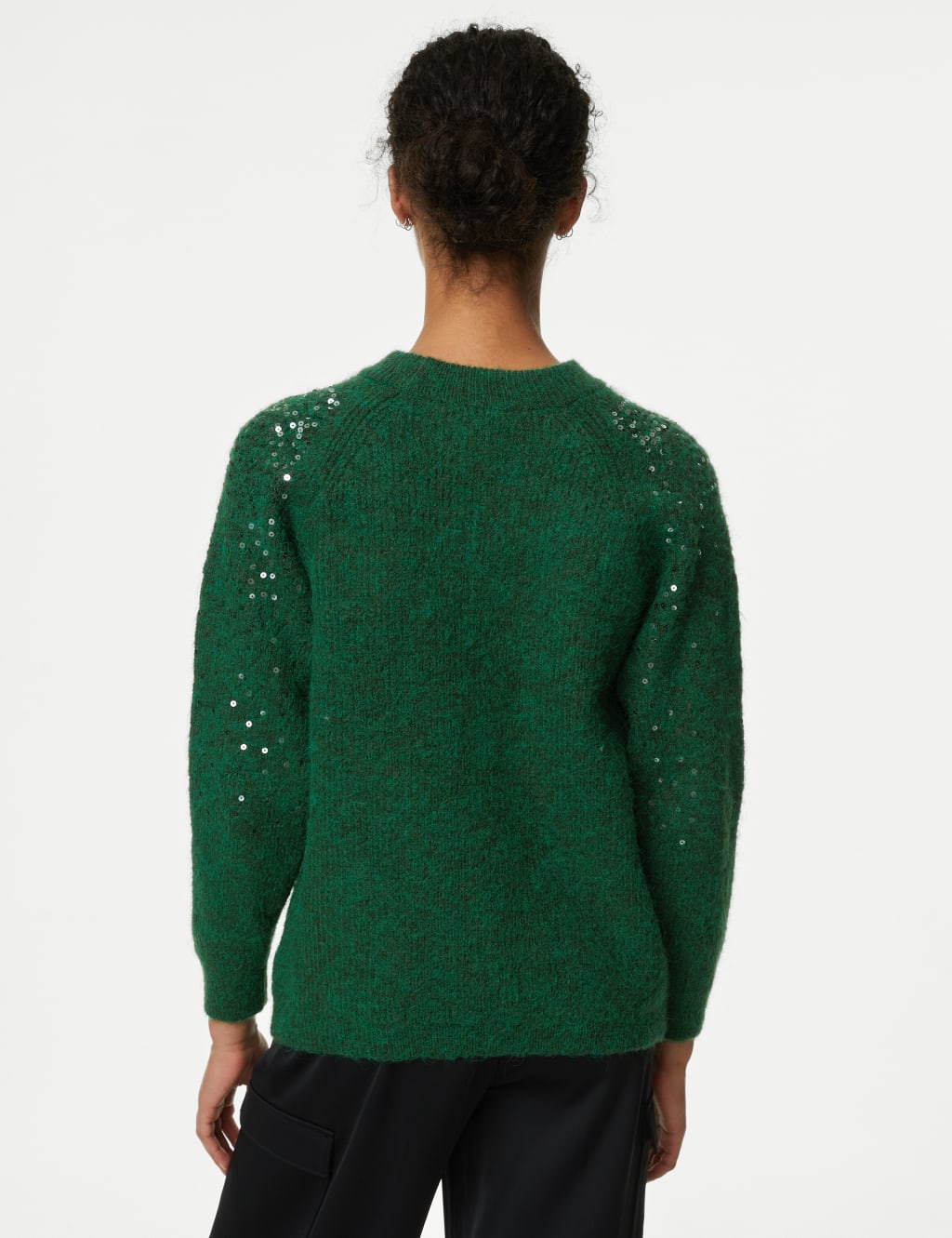 Sequin Crew Neck Jumper image 5