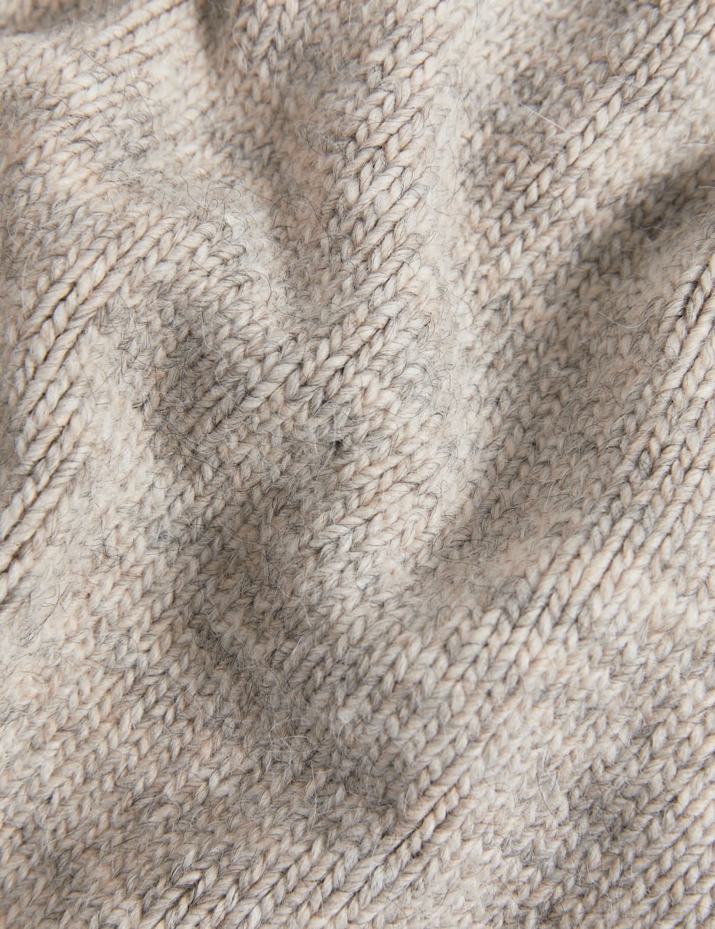 Cable Knit Crew Neck Jumper image 6
