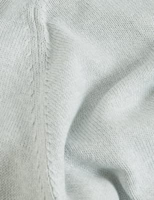 

M&S Collection Sudadera con capucha informal texturizada de algodónWomens - Light Grey Mix, Light Grey Mix