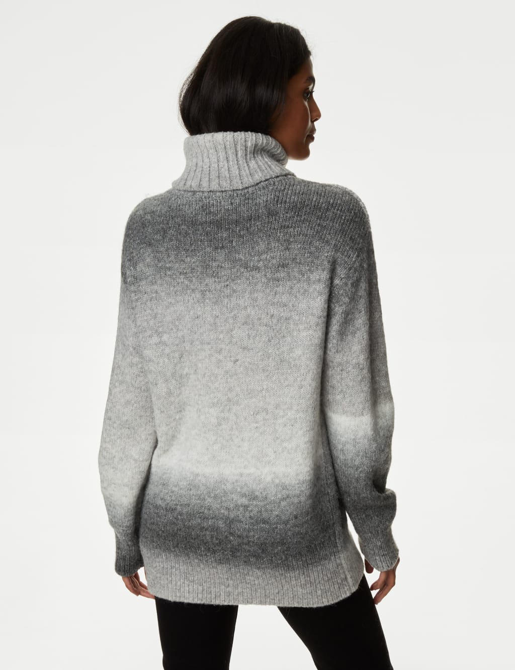 Recycled Blend Ombre Jumper with Wool image 5