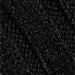 Ribbed Collared V-Neck Jumper - black
