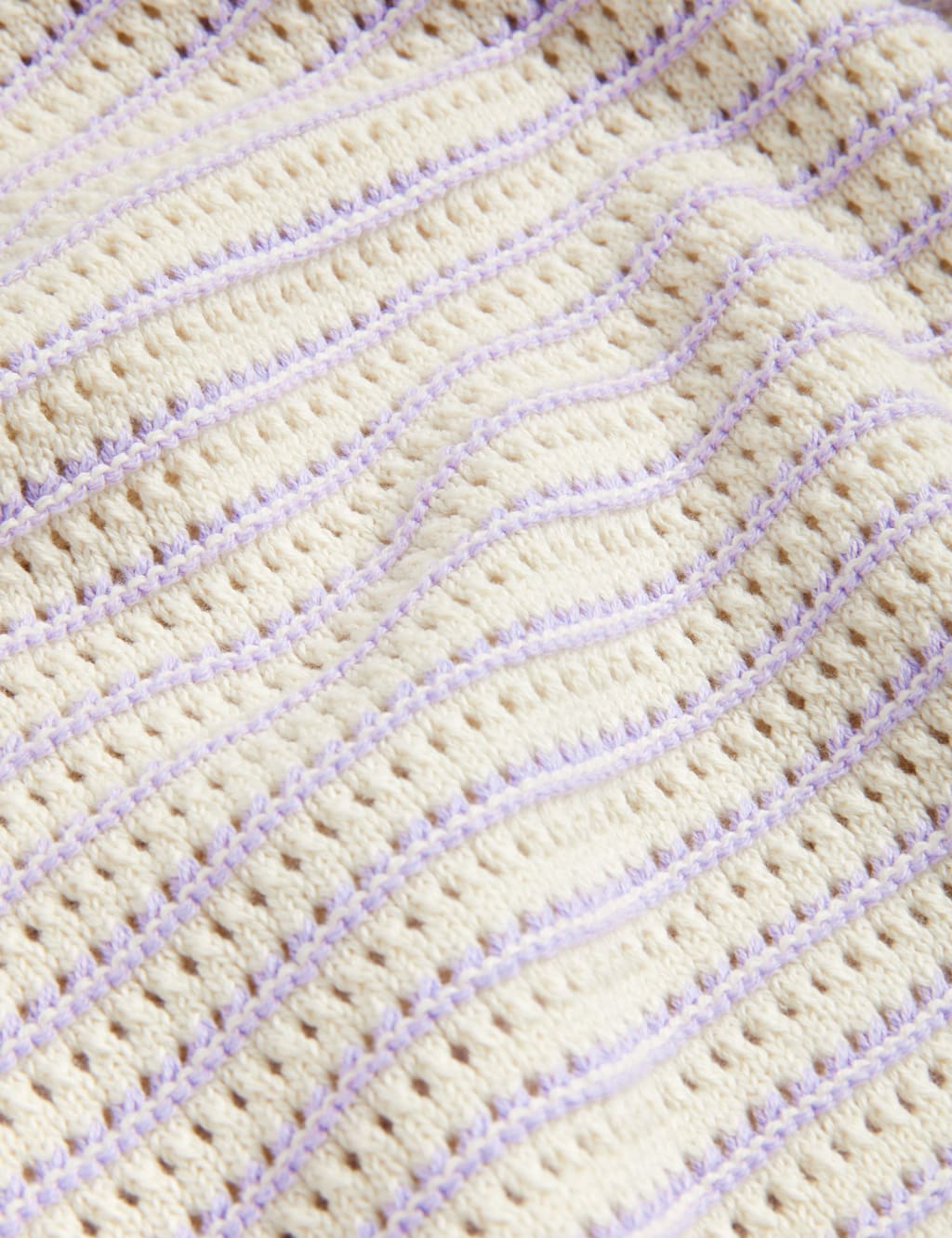 Cotton Rich Striped Relaxed Jumper image 5