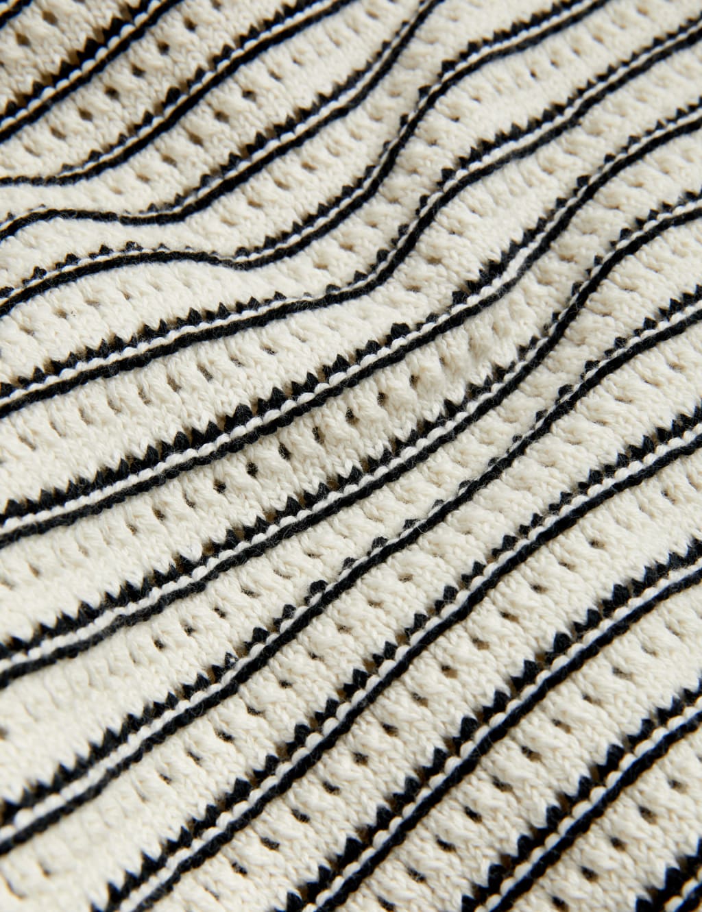 Cotton Rich Striped Relaxed Jumper image 5