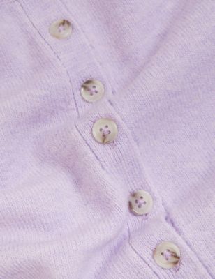 

Womens M&S Collection Recycled Blend Relaxed Longline Jumper - Dusted Lilac, Dusted Lilac