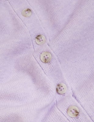 

Womens M&S Collection Bequem und lang geschnittener Pullover aus recyceltem Mischmaterial - Dusted Lilac, Dusted Lilac