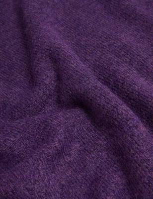 

Womens M&S Collection Stehkragen-Pullover - Bright Mauve, Bright Mauve