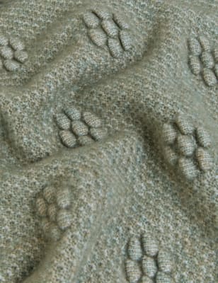 

Womens M&S Collection Bequemer Pullover mit Rundhalsausschnitt und Strukturmuster - Khaki Mix, Khaki Mix