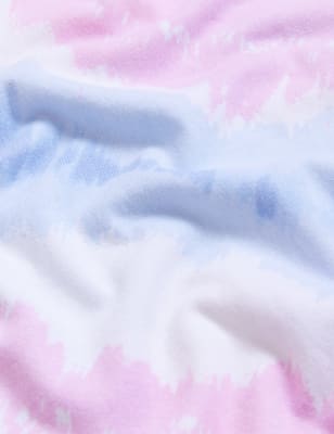 

Womens M&S Collection Gemusterter Pullover mit Rundhalsausschnitt und hohem Baumwollanteil - Cool Pink, Cool Pink
