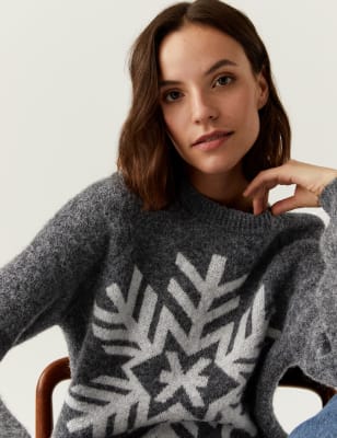 Gap snowflake sweater new arrivals