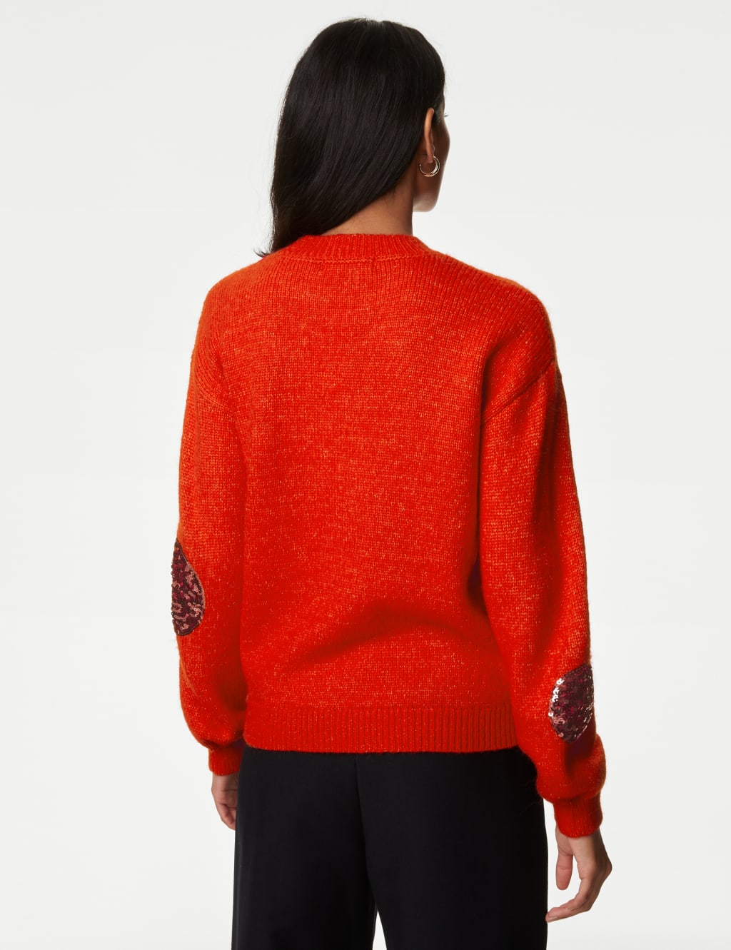Recycled Blend Sequin Spot Print Jumper image 6
