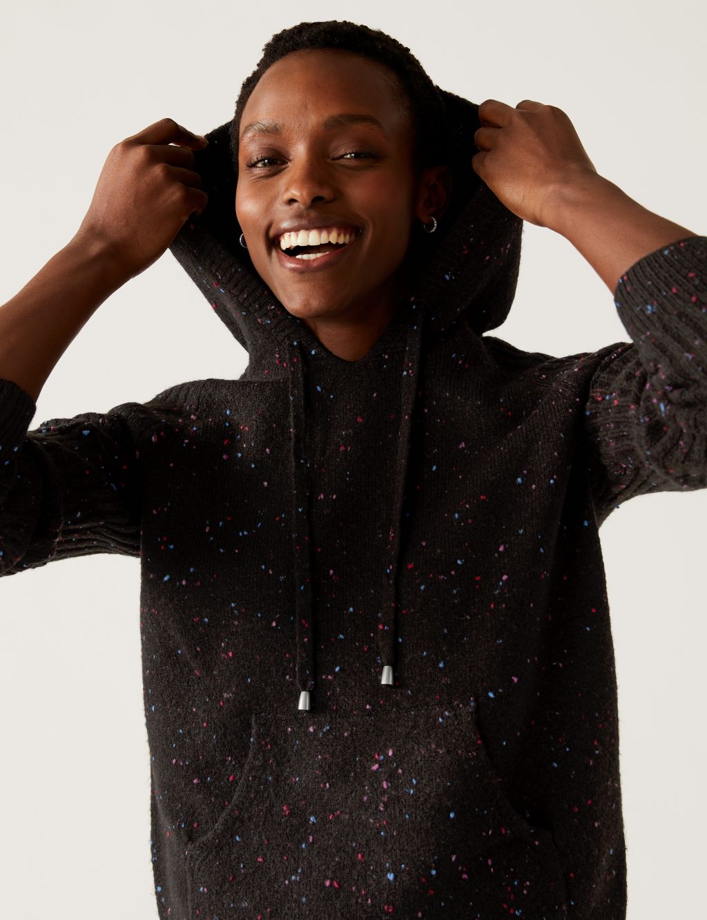 Textured Relaxed Hoodie image 1