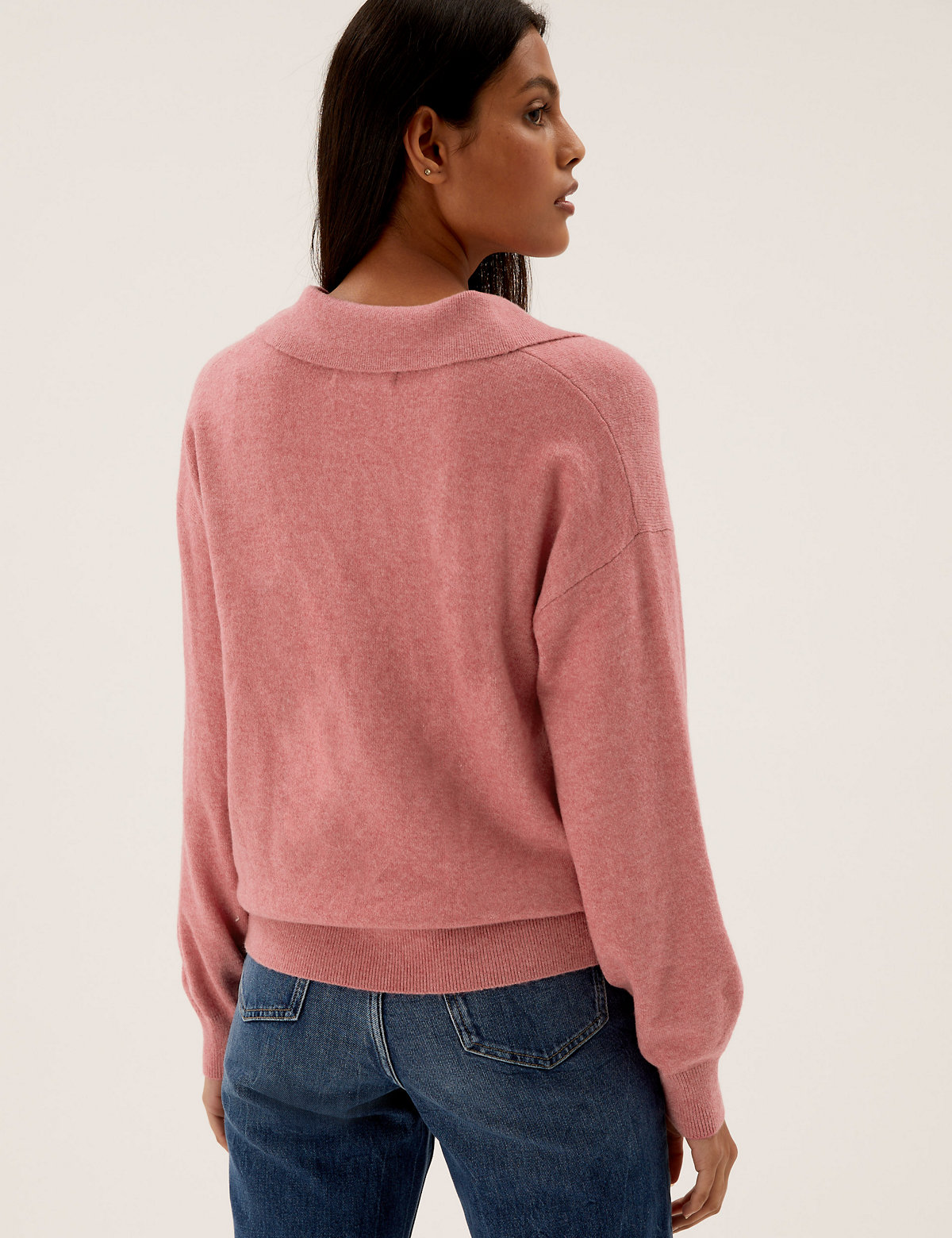 Collared Relaxed Jumper