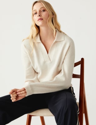 Collared Relaxed Jumper